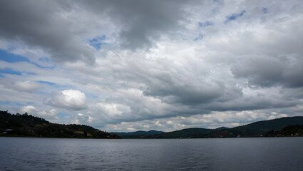 Cloudy Sky Over Water