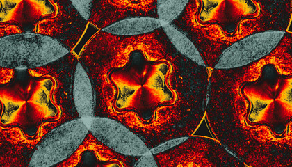 fire in the fireplace