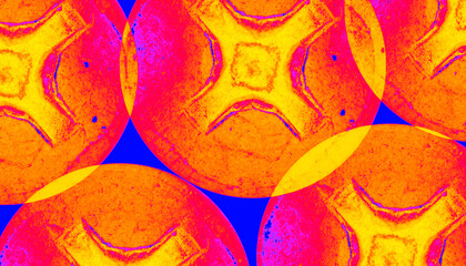 abstract background with colorful circles