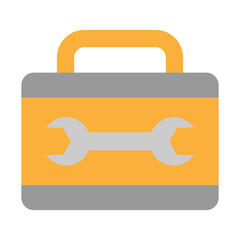 Instrument Repair Kit Vector Flat Icon Design