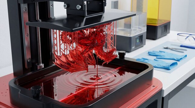 SLA Resin 3D Print Macro