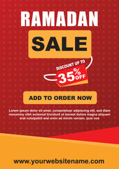Ramadan Sale Promotional Flyer