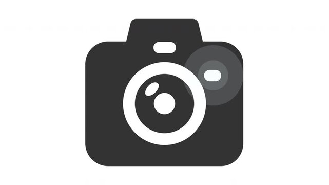 Animated camera icon