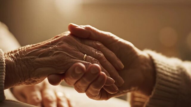 Interlocking Fingers Slow Motion Art