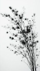 Elegant Minimal Botanical Motion Blur Background 2