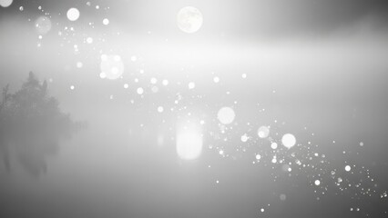 Abstract sunlight through clouds