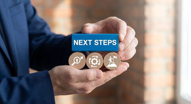 NEXT STEP. Next Steps Business Progress Development Career new Concept.new concept