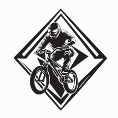Fototapeta premium Bmx freestyle Vector Images And Graphics for Commercial Use