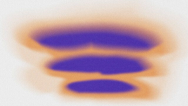 Chromatogram-style abstract background with horizontal purple bands and gold glow on white, featuring a grainy texture.
