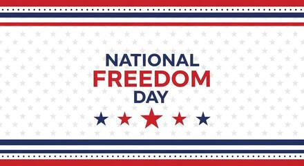 Obraz premium National freedom day celebration with patriotic theme
