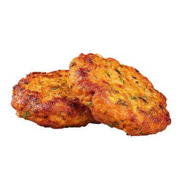 Shami kebab chicken, isolated on transparent background