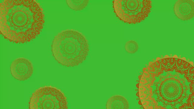 Luxury ornamental mandala background.green screen mandal animation, A diwali deepawali and ramadan islamic festival greeting decorative element's oriental,Ramadan Mubarak Background Animation