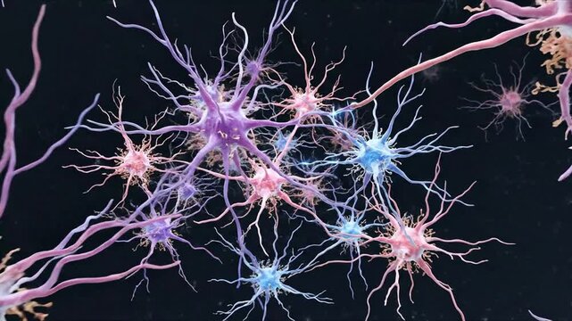 neuroglial cell network