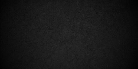 Dark black old wall paper grunge background. black blackboard and chalkboard texture. Dark black concrete wall texture element vintage grunge charcoal paint rough, distress backdrop background.