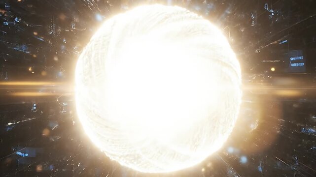 Cosmic Energy Burst - A Spectacular Display of Stellar Phenomena.