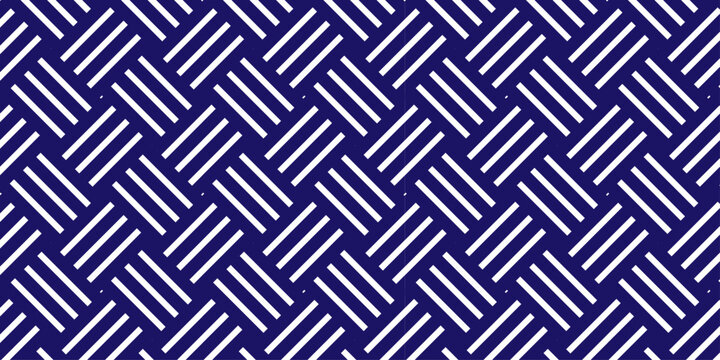 seamless structure pattern square overlap blue stripes wall and decoration maze textile paper triangle background.