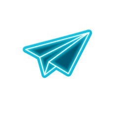 &ldquo;Paper Airplane Icon &ndash; Modern Minimalist Travel/Communication Graphic&rdquo;

