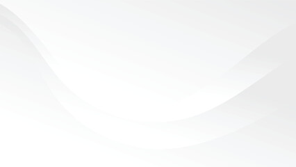 Obraz premium white background with abstract curve and color gradient decoration
