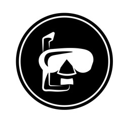 Icon feel with summer time and white background