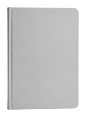 Notebook writing session home office digital content isolated on transparent background