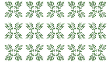 Seamless floral vine pattern background
