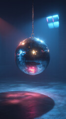 Disco Ball With Lights