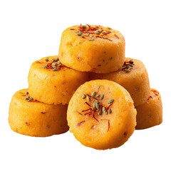 Kesar peda saffron, isolated on transparent background
