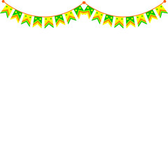 Obraz premium St. Patrick's Day Flag Decoration