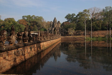 アンコール・トムの南大門
