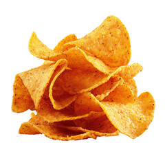 Masala papri crisp, isolated on transparent background