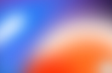 Fototapeta premium A vibrant abstract background featuring a motion blur of colorful rainbow lines and a glowing orange sun gradient to create a bright energy texture wallpaper