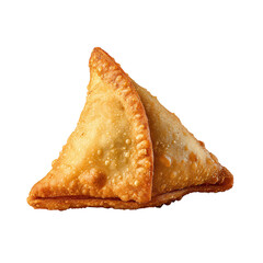 Mini cocktail samosa, isolated on transparent background