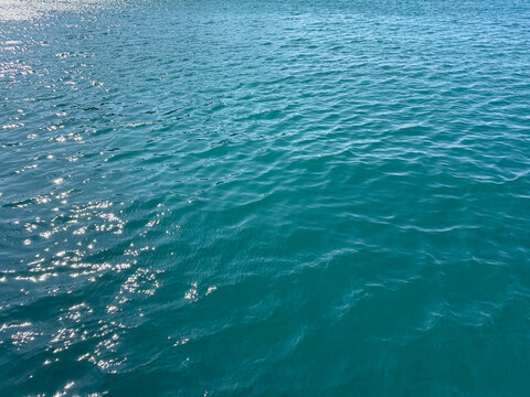 Sea blue water surface ocean aqua background.