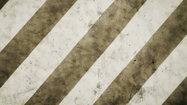 Angled, textured graphic of alternating white and sepia stripes, creating a diagonal pattern on a weathered surface