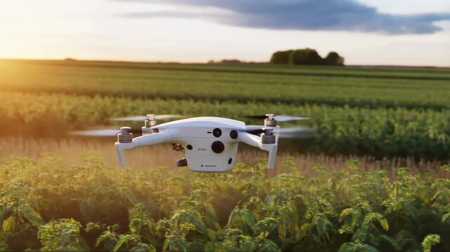 Agricultural Drone: Precision Spraying for Smart Farming