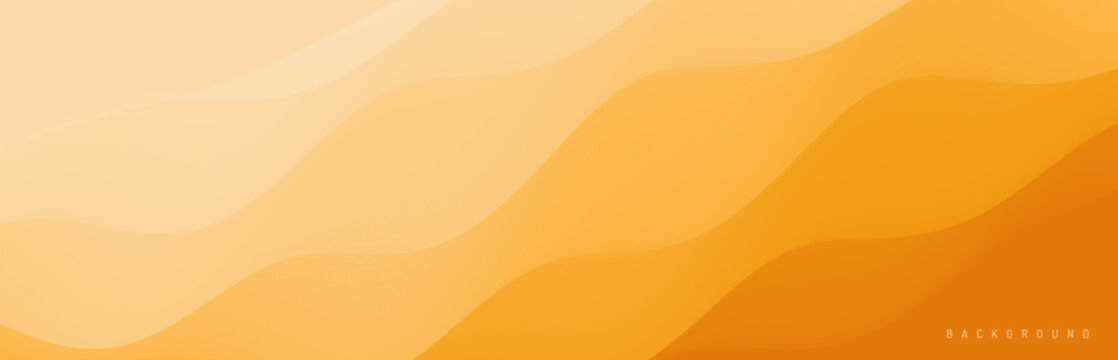 Desert dunes sunset landscape. Abstract background with dynamic effect. Creative design with vibrant gradients. 3D vector Illustration.