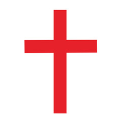 Fototapeta premium Red Cross Symbol Sign