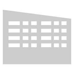 Minimalist Building Icon