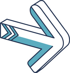 Vector file concept with text on a white background, representing a graphic format