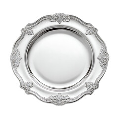 Empty Silver Plate