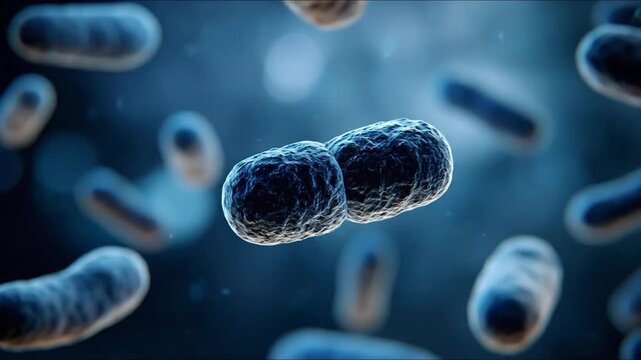 bacterial mutation, binary fission