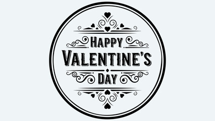 Obraz premium A circular black and white graphic design with the text 