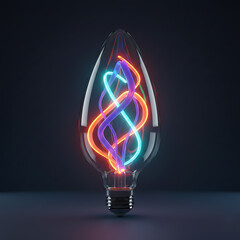 The Neon Spark: Simple and punchy.