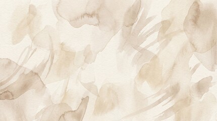 light beige watercolor background texture with soft brown patterns abstract design neutral tones digital art creative projects
