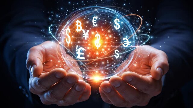 Cashless digital payment innovation transforms global money transfer and online banking economy with secure transaction technology enhancing financial fintech services worldwide and futuristic