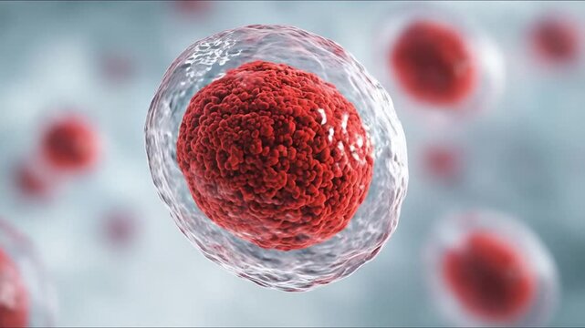 3d stem cell rendering