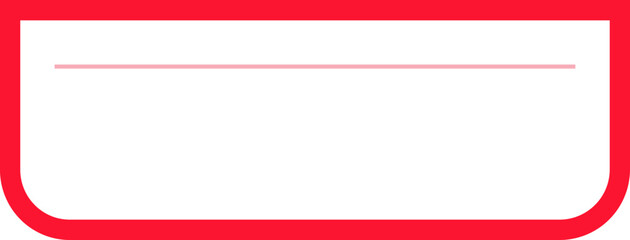 vintage-style red labels and banner vector design