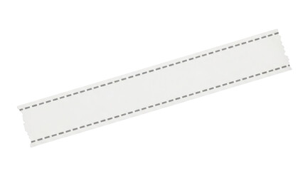Blank seamless minimal line pattern tape strip mockup, dashed border lines, diagonal layout, washi paper feel, isolated on white background,