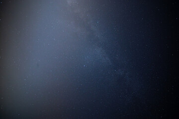 Deep Blue Night Sky Universe