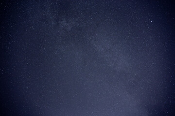 Blue Starry Night Sky Universe